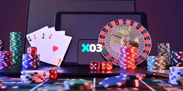 X03 casino presented on mobile device in Pakistan with slots and live games