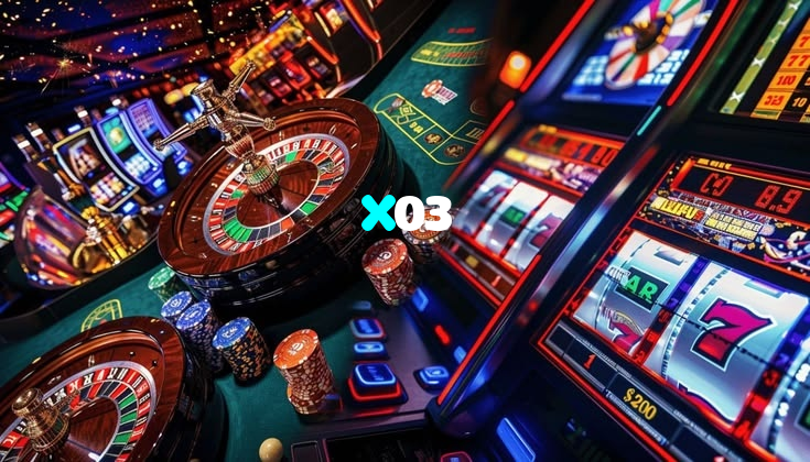 X03 casino presented on mobile device in Pakistan with slots and live games